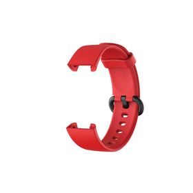 Zore Xiaomi Redmi Watch Mi Watch Lite Kırmızı Klasik Kordon