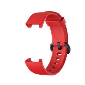 Zore Xiaomi Redmi Watch Mi Watch Lite Kırmızı Klasik Kordon