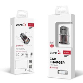 Zore ZR-C304Q Micro Araç Şarj Seti