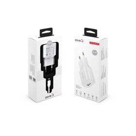 Zore ZR-TC01 Metro Serisi Lightning 2 in 1 Beyaz Şarj Seti