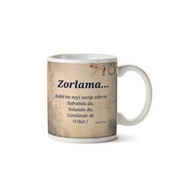 Zorlama Baskılı Kupa