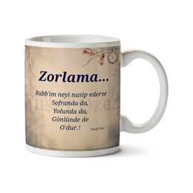 Zorlama Baskılı Kupa