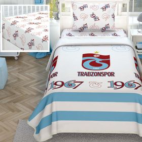 Zorluteks 150x200 cm Trabzonspor Taraftar Lisanslı Tek Kişilik Pike