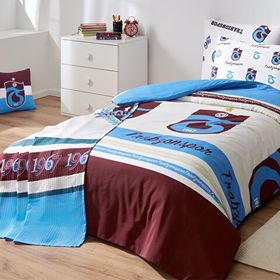Zorluteks 150x200 cm Trabzonspor Taraftar Lisanslı Tek Kişilik Pike