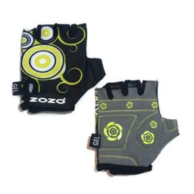 Zozo 6-8 Yaş Sarı Çocuk Bisiklet Eldiveni