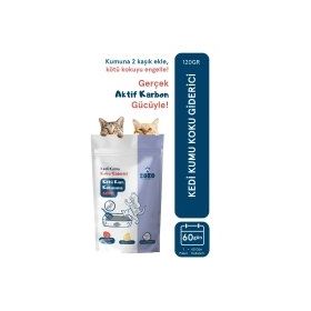 Zozo Cares 120 gr Aktif Karbonlu Kedi Kumu Koku Giderici