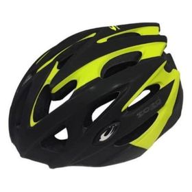 Zozo MV29 Siyah/Lime Işıklı Unisex Kask