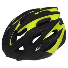 Zozo MV29 Siyah/Lime Işıklı Unisex Kask