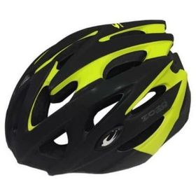 Zozo MV29 Siyah/Lime Işıklı Unisex Kask