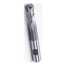 ZPS DIN1889 HSSCO8 10 mm 2 Ağız Uzun Küre Freze