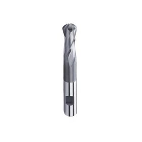ZPS DIN1889 HSSCO8 6 mm 2 Ağız Kısa Küre Freze