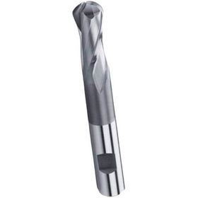 ZPS DIN1889 HSSCO8 6 mm 2 Ağız Kısa Küre Freze