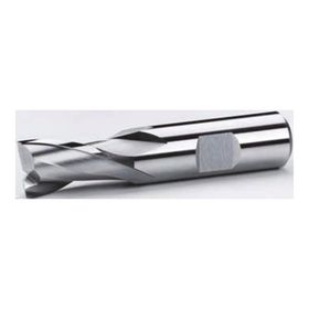 ZPS DIN327 HSSCO8 9 mm 2 Ağız Kısa Delik Freze