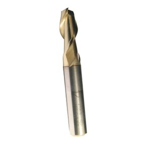 ZPS DIN327 ZRN 12 mm 2 Ağız Kısa Alüminyum Frezesi