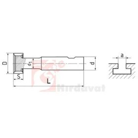ZPS-FN DIN 850 T-Yarık 10.5x2 mm Freze