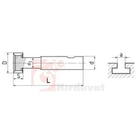 ZPS-FN DIN 850 T-Yarık 28.5x10 mm Freze