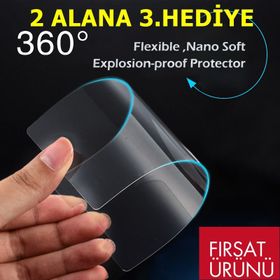 ZTE Axon 7 Kırılmaz Cam Ekran Koruyucu