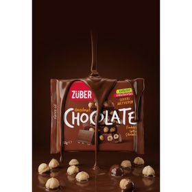 Züber 42 gr Fındıklı Sütlü Çikolata (6 adet)