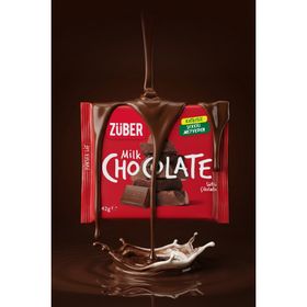 Züber 42 gr Sütlü Çikolata (6 adet)