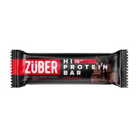 Züber 45 gr Kakaolu Yüksek Protein Bar