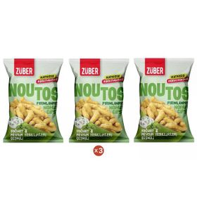 Züber 55 gr Yoğurt ve Mevsim Yeşillikleri Noutos Nohut Cipsi