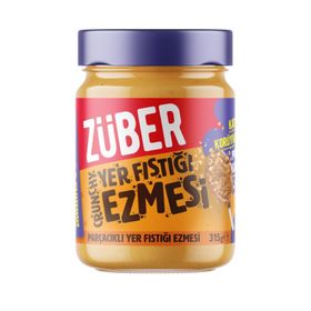 Züber Crunchy 315 gr Yer Fıstığı Ezmesi