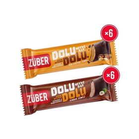 Züber Dolu Dolu 30 gr Meyve Fındık Ezmeli Bar