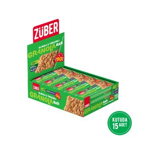Züber Elmalı Tarçınlı 25 gr Granola Bar
