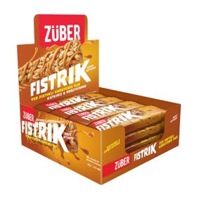 Züber Fıstrık 30 gr Yer Fıstıklı Kuruyemiş Bar (15 adet)