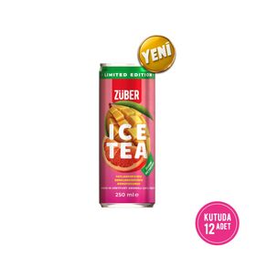 Züber Greyfurt ve Mango Aromalı 250 ml Ice Tea (12 adet)