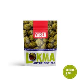 Züber Lokma Antep Fıstıklı 96 gr Meyve Topu (6 adet)