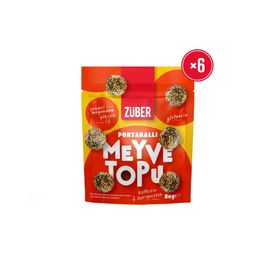 Züber Portakallı 80 gr Meyve Topu (6 adet)