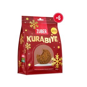 Züber Tarçın ve Zencefilli 80 gr Yulaflı Kurabiye (6 adet)