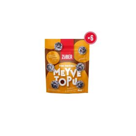 Züber Yer Fıstıklı 80 gr Meyve Topu (6 adet)
