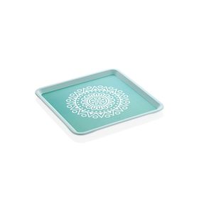 Zucci Alaçatı Turkuaz 32.5X32.5 cm Tepsi