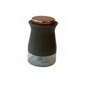 Zücev Sembol Kitchen Art-105 16 Cm Gri Vakum Kapaklı Kavanoz