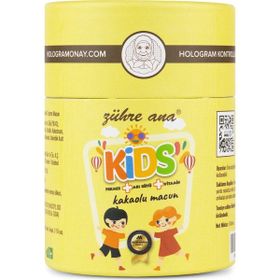 Zühre Ana 240 gr Kids Arı Sütü Pekmez Bal ve Vitamin Katkılı Kakaolu Macun