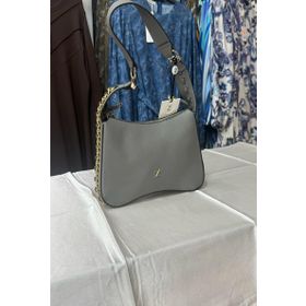 Zühre Z0011 Zincir Detaylı Koyu Gri Çanta