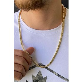 Zümrüt Sarraf 14 Ayar Erkek S Kral Zincir Altın Kolye