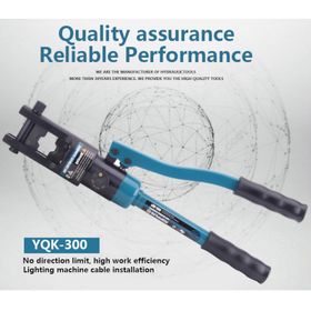 Zupper Tools YQK-300 10-300 mm2 Hidrolik Pabuç Sıkma Pensesi