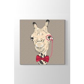 Zürafa Popart Tablosu