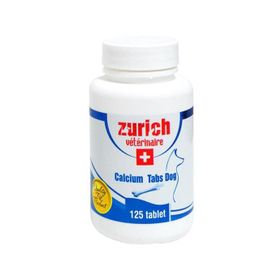 Zurich 125 Adet Kedi ve Köpekler İçin Calcium Kalsiyum Tablet