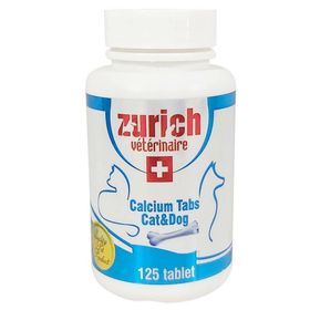 Zurich 125 Adet Köpek Kalsiyum Tablet