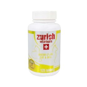 Zurich 125 Tablet Ascor-C Kedi ve Köpekler İçin C Vitamini