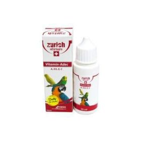 Zurich 30 ml ADEC Kuşlar İçin Vitamin