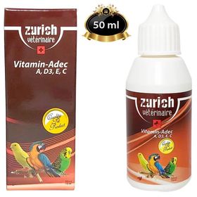 Zurich ADEC 50 ml Kuş Vitamini