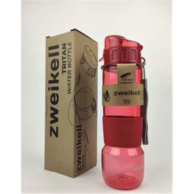 Zweikell Camry Maroon Red 650 ml Kırmızı Tritan Suluk