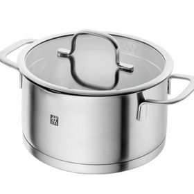 Zwilling 20 cm Metalik Gri Sığ Tencere