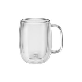 Zwilling 355 Ml Sorrento Çift Camlı Kulplu 2'li Kahve Bardağı