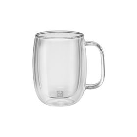 Zwilling 355 Ml Sorrento Çift Camlı Kulplu 2'li Kahve Bardağı